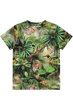 Molo Ralphie Tops T-shirts Short-sleeved Green