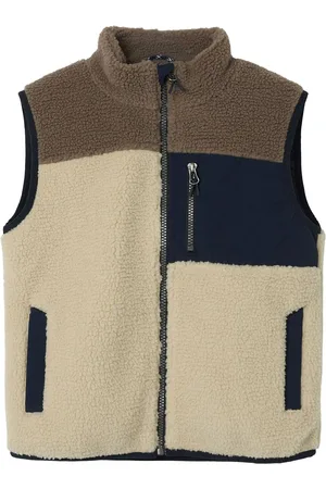 NAME IT Nkmmonico Teddy Vest Toppaliivi Cream
