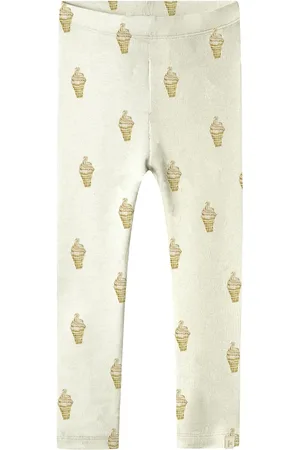 Lil Atelier Nmfgavo Slim Legging Lil Bottoms Leggings Cream