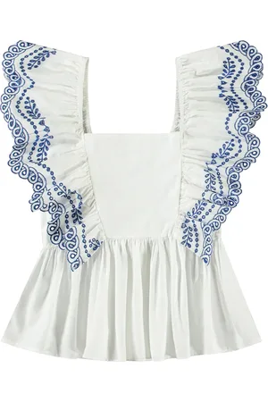 Molo Rosamond Tops Blouses & Tunics White