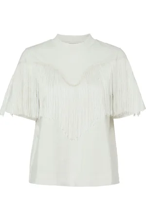 Y.A.S Frina Ss T-Shirt S. Tops T-shirts & Tops Short-sleeved White