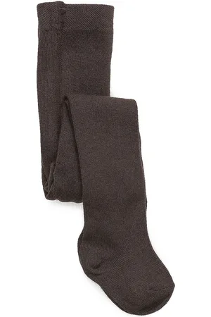 Melton Cotton Tights Sukkahousut Brown