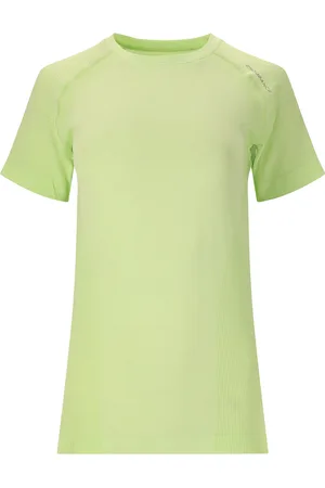 Endurance Halen W Seamless S/S Tee Tops T-shirts & Tops Short-sleeved Green