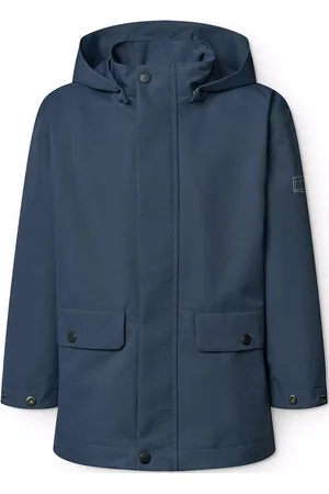 Molo Windy Outerwear Rainwear Jackets Blue