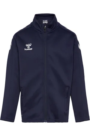 Hummel Hmlcore Xk Poly Zip Sweat Kids Tops Sweat-shirts & Hoodies Sweat-shirts Navy