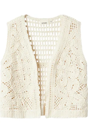 Lil Atelier Nmfdagny Loose Vest Lil Tops Vests Cream