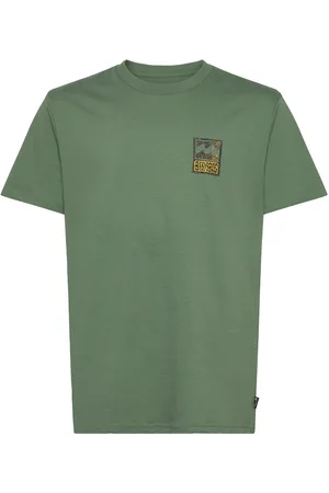 Billabong Stamp Ss Sport Men Men Sports Clothes Sport Tops Sport T-shirts Green