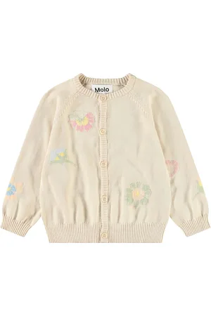 Molo Brody Tops Knitwear Cardigans Cream