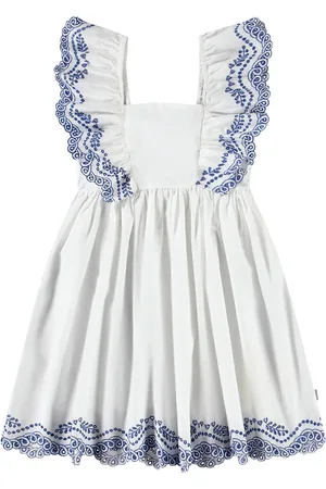Molo Clementine Dresses & Skirts Dresses Casual Dresses Sleeveless Casual Dresses White