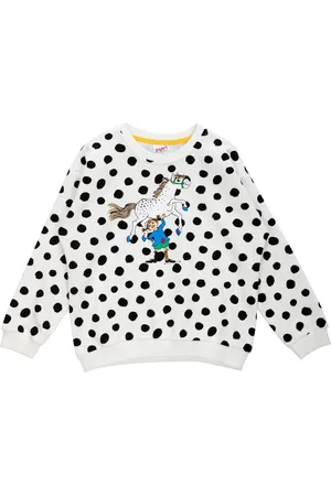 Martinex Prickigt Collegetröja Tops Sweat-shirts & Hoodies Sweat-shirts Multi/patterned