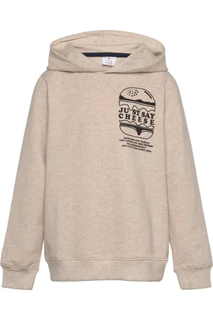 The New Tnnorvalde Hoodie Tops Sweat-shirts & Hoodies Hoodies Beige