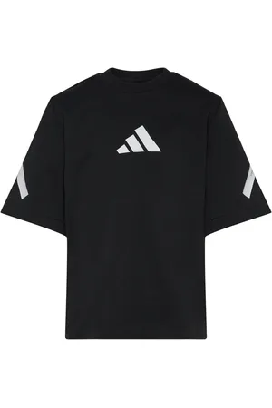 adidas J Zne Tee Tops T-shirts Short-sleeved Black