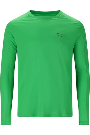 Endurance Hanieber M L/S Tee Sport Men Sport Clothing Sport Tops Sport Long Sleeved Tops Green