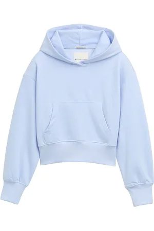TOM TAILOR Hoody Tops Sweat-shirts & Hoodies Hoodies Blue