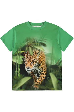 Molo Riley Tops T-shirts Short-sleeved Green
