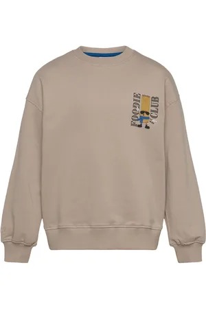 The New Tnnoor Os Sweatshirt Tops Sweat-shirts & Hoodies Sweat-shirts Beige