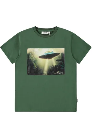 Molo Riley Tops T-shirts Short-sleeved Green