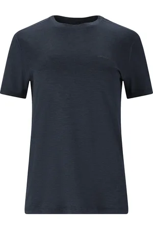 Endurance Alvaly W Melange S/S Tee Sport Women Sport Clothing Sports Tops & T-shirts Sport T-shirts Navy
