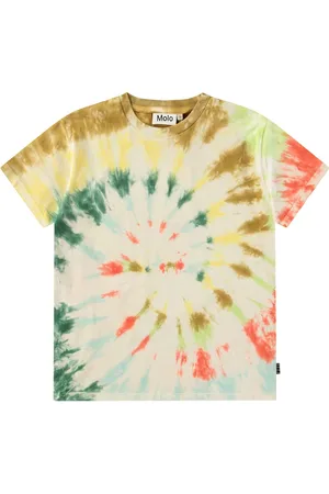 Molo Riley Tops T-shirts Short-sleeved Beige