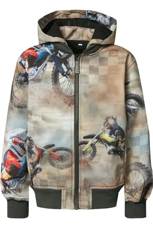 Molo Cloudy Tops Sweat-shirts & Hoodies Hoodies Beige