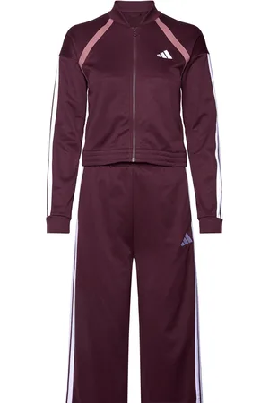adidas W Teamsport Ts Sport Sport Clothing Sport Sweat-shirts & Hoodies Sport Tracksuits-sets Burgundy