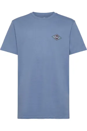 Billabong Crayon Wave Ss Sport Men Men Sports Clothes Sport Tops Sport T-shirts Blue