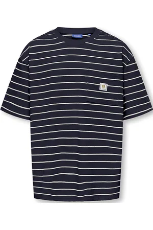 Only & Sons Osjkenge S/S Ovz Tee Jrs Tops T-shirts Short-sleeved Navy