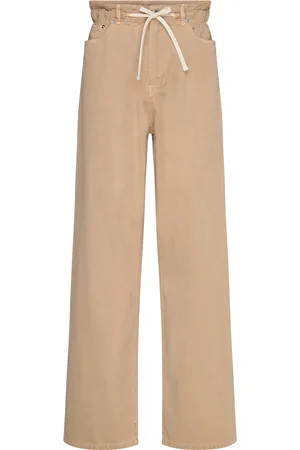 H2OFagerholt My Pants Bottoms Trousers Wide Leg Beige