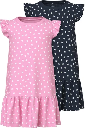 NAME IT Nmfvida 2P Capsl Dress Dresses & Skirts Dresses Casual Dresses Sleeveless Casual Dresses Navy