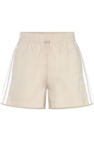 adidas W 3S Wv Sho Sport Sport Clothing Sport Shorts Sport Casual Shorts Beige