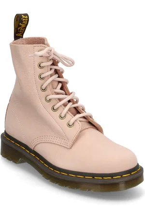 Dr. Martens 1460 Pascal Powder Pink Milled Nubuck Wp Shoes Boots Ankle Boots Laced Boots Pink
