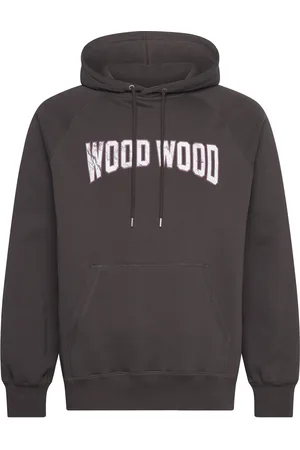 WoodWood Wwfred Arch Tops Sweat-shirts & Hoodies Hoodies Black