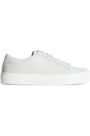 J Lindeberg Art Signature Leather Sneaker Matalavartiset Sneakerit Tennarit Grey