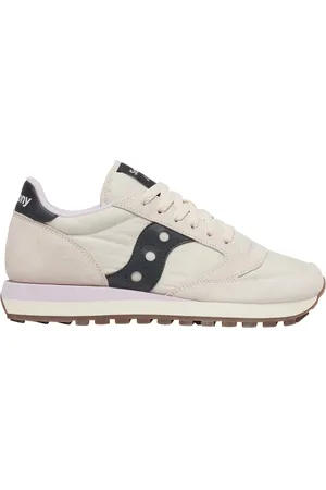 Saucony Jazz Original Sport Women Sport Shoes Sport Sneakers Sport Low Top Sneakers Cream