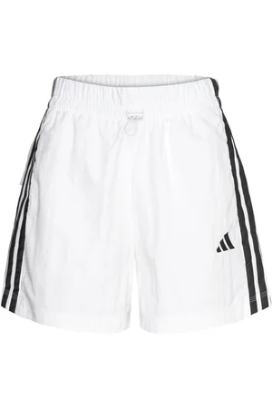 adidas W 3S Wv Sho Sport Sport Clothing Sport Shorts Sport Casual Shorts White