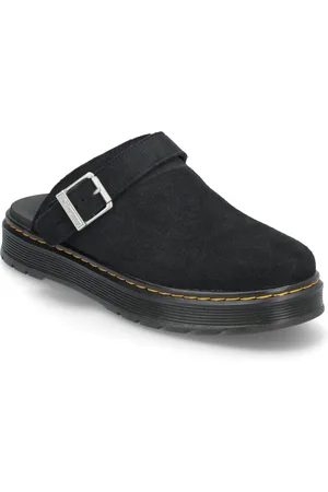 Dr. Martens Brookline Mule Black Bronx Suede Designers Mules & Clogs Black