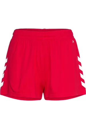 Hummel Hmlcore Xk Poly Shorts Woman Sport Sport Clothing Sport Shorts Sport Training Shorts Red