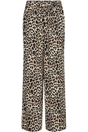 soyaconcept Sc-Pietta Bottoms Trousers Wide Leg Yellow