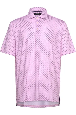 Ralph Lauren Classic Fit Performance Polo Shirt Sport Sport Clothing Sport Tops Sport Polos Sport Short-sleeved Polos Pink