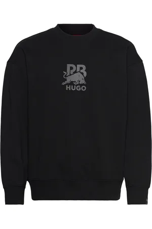 HUGO BOSS Dahrain_Rb Designers Sweat-shirts & Hoodies Sweat-shirts Black