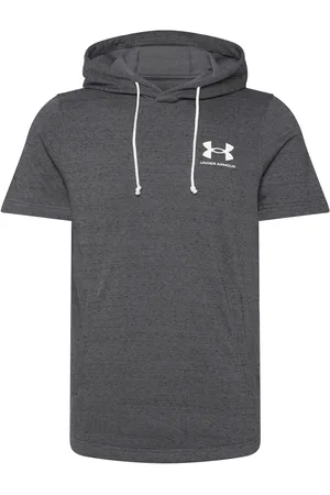 Under Armour Ua Rival Terry Lc Ss Hd Tops Sweat-shirts & Hoodies Hoodies Grey