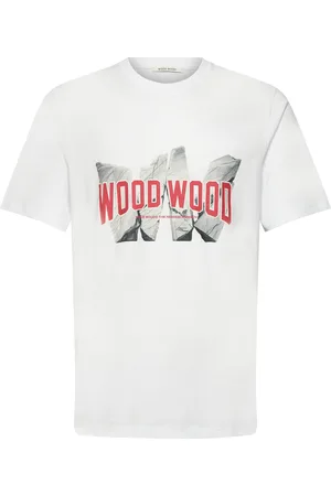 WoodWood Wwbobby Archrock Designers T-shirts Short-sleeved White