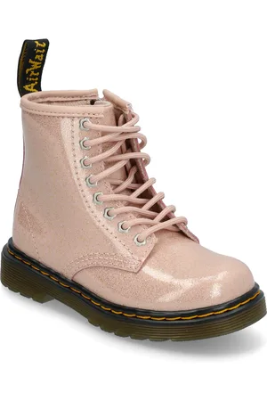 Dr. Martens 1460 T Powder Pink Nebula Glitter Bootsit Nauhalliset Saapikkaat Pink
