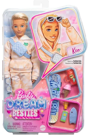 Barbie Dream Besties Ken Doll Toys Dolls & Accessories Dolls Multi/patterned