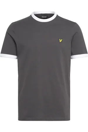 Lyle & Scott Ringer T-Shirt Tops T-shirts Short-sleeved Black