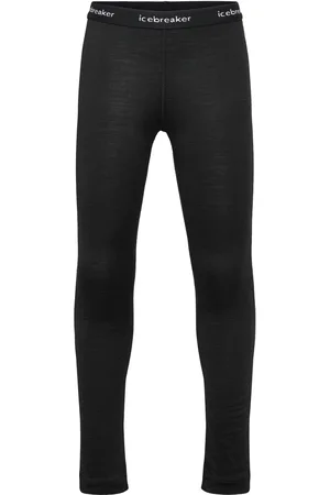 Icebreaker Kids Merino 200 Oasis Leggings Outerwear Base Layers Baselayer Bottoms Black