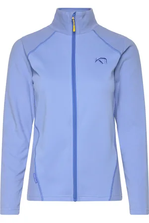 Kari Traa Kari F/Z Fleece Sport Sweat-shirts & Hoodies Fleeces & Midlayers Blue