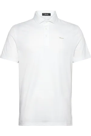 Ralph Lauren Tailored Fit Performance Polo Shirt Sport Sport Clothing Sport Tops Sport Polos Sport Short-sleeved Polos White