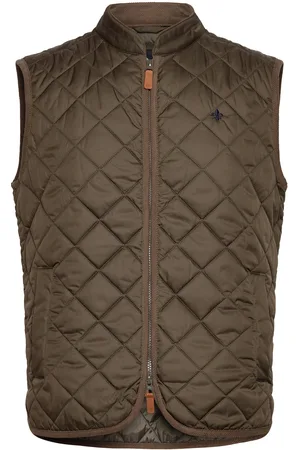 Morris Teddy Quilted Vest Liivi Khaki Green