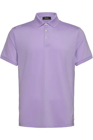 Ralph Lauren Tailored Fit Performance Polo Shirt Sport Sport Clothing Sport Tops Sport Polos Sport Short-sleeved Polos Purple